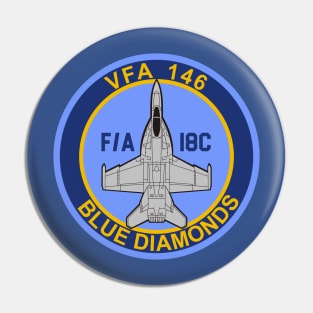 VFA-146 Blue Diamonds - F/A-18 Pin