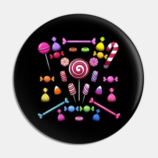 Colorful Hard Candy Pin