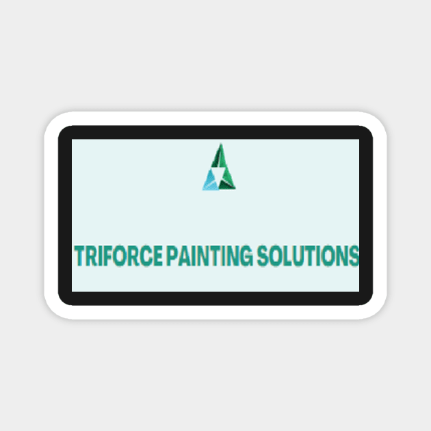 Triforce Painting Solutions Greeting card Magnet by TriForceDesign