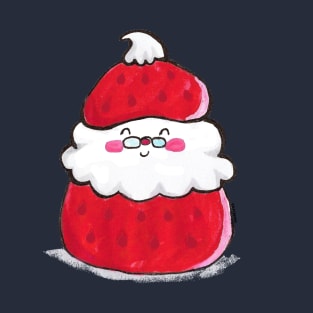 A strawberry Santa to eat T-Shirt