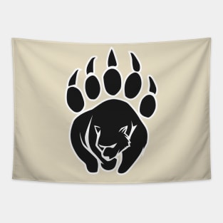 Grizzly bear paw Tapestry