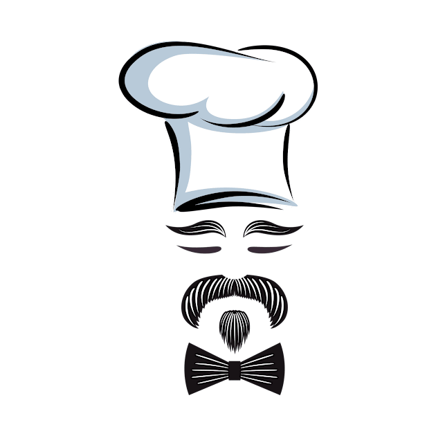 Chef Moustache! by SWON Design