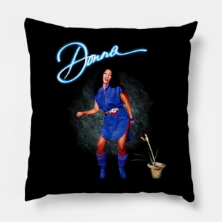 Donna Summer Pop Art Original Aesthetic Tribute 〶 Pillow