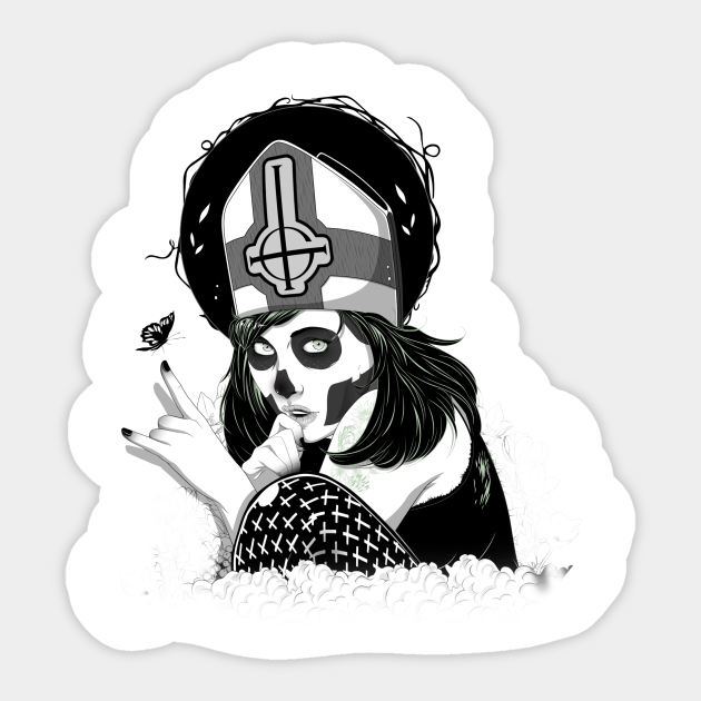 Ghost Rock Band Logo Sticker Teepublic Band saw png ghost rider logo png ghost png band png band aid png snapchat ghost png. ghost