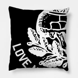 Love Never Wanted ME- Smoking Skull- King Pillow