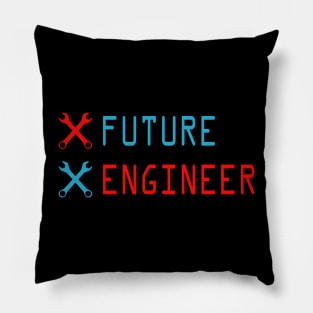 future engineer mechanical engineering Pillow