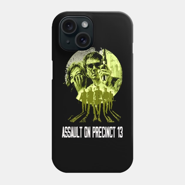 Urban Warfare Wear Precinct 13 Apparel for Fans of Gritty Action Cinema Phone Case by Zombie Girlshop