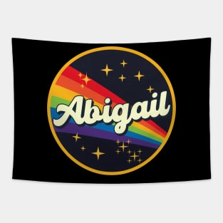 Abigail // Rainbow In Space Vintage Style Tapestry