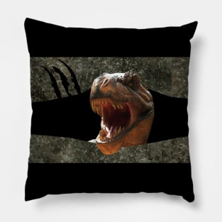 Trex Dinosaur Strike Back Pillow