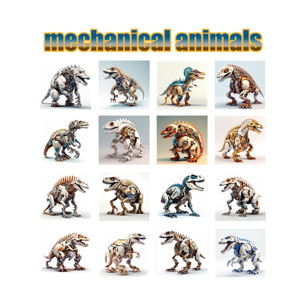 Mechanical Animals by enyeniarts