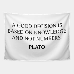 Plato's Quote Tapestry