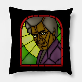 Mr. (Stained) Glass Pillow