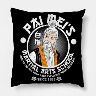 Pai Mei's Martial Arts School Pillow