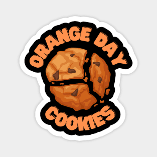 Special orange day cookies Magnet