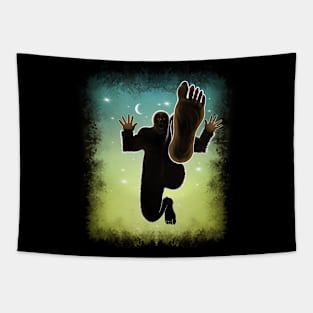 Big foot Halloween Tapestry