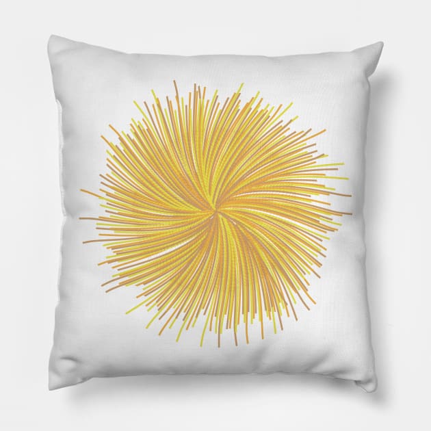 african sun Pillow by daidai