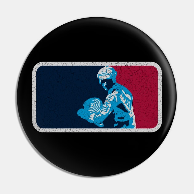 Tron MLB Logo Pin by Barn Shirt USA