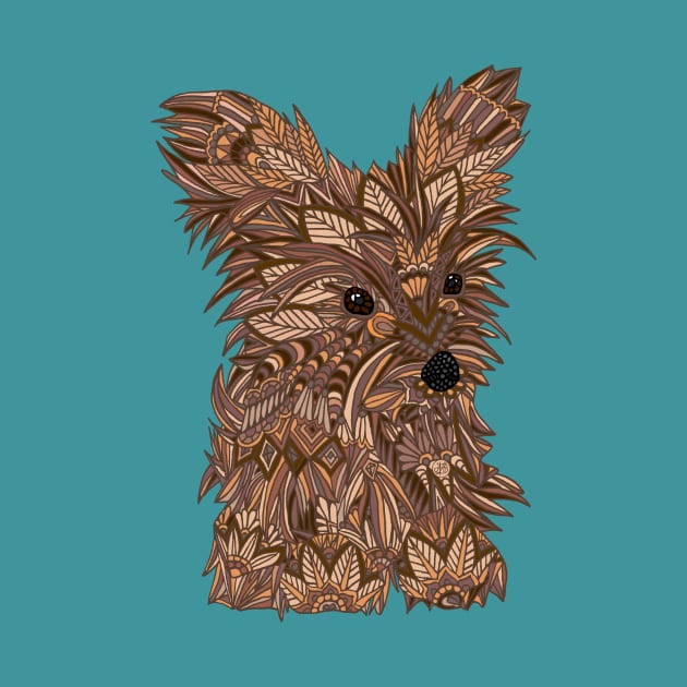 Cute Yorkie by ArtLovePassion