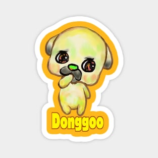 Baby Pug Donggoo Magnet