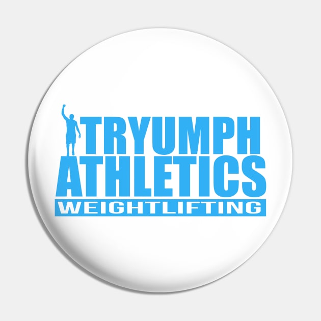 The Weightlifting Tee Pin by tryumphathletics