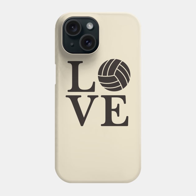 Volleyball Love Phone Case by ArtStopCreative
