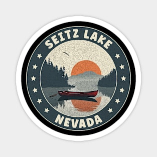 Seitz Lake Nevada Sunset Magnet