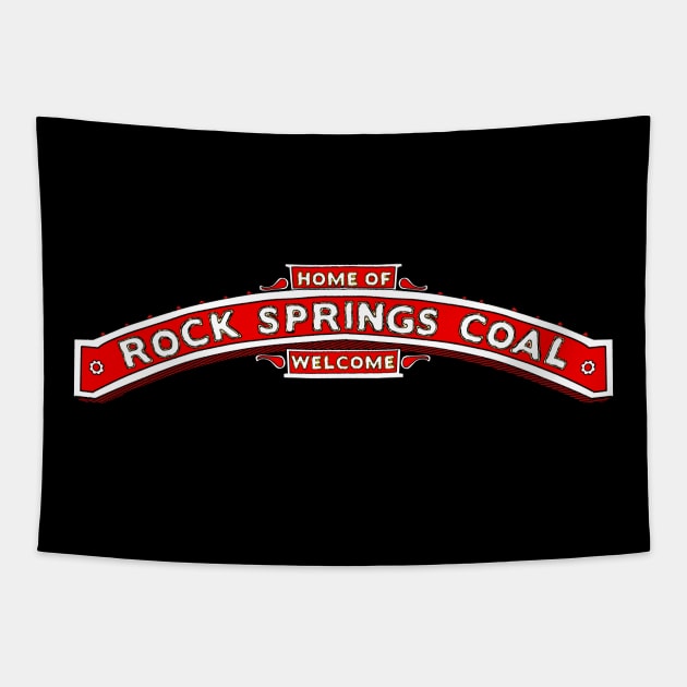 Rock Springs Coal Tapestry by blakely737