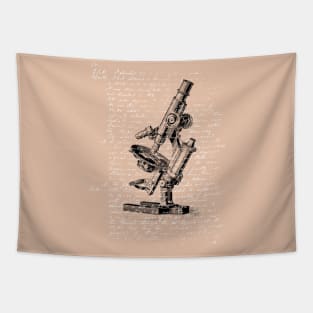 VINTAGE SCIENCE / 01 - Laboratory Equipment Tapestry