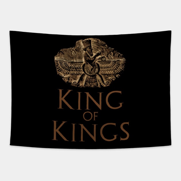 King Of Kings - Ancient Persian History Tapestry by Styr Designs