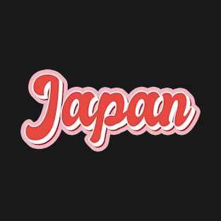 Japan Tokyo Aesthetic Pink Red Retro 80s 90s Pin up T-Shirt