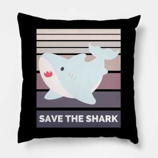 Save the shark. Pillow