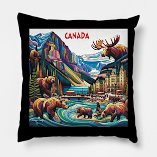 Visit Canada eh . Pillow