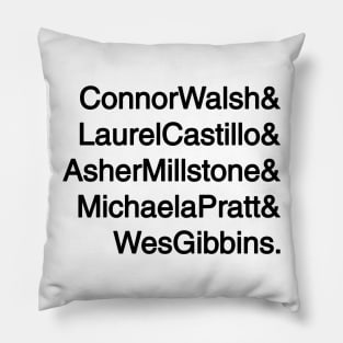 Keating Five Pillow