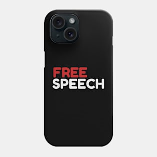 FREE SPEECH  canada Phone Case