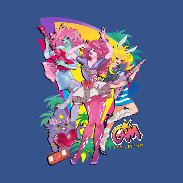 Discover Gum and The Princess - Jem And The Holograms - T-Shirt