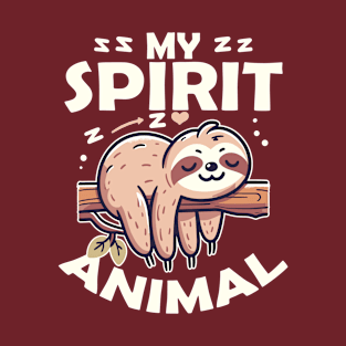 Sloth is My Spirit Animal T-Shirt