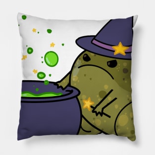 Witchy toad Pillow