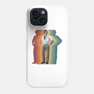 Tom Selleck Vintage Rainbow Phone Case