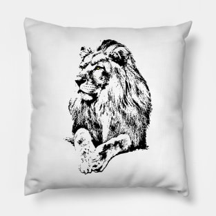 Wildlife Lion Pillow