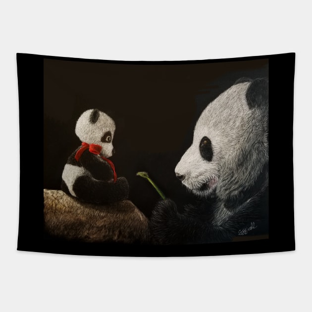 Wanna Bite, Little Buddy? Tapestry by havenhill studios