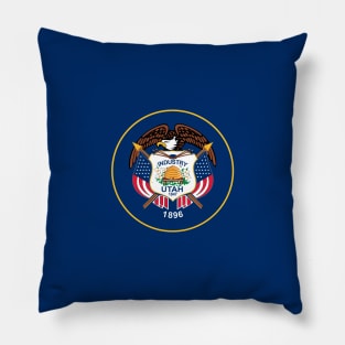 Flag Of Utah Pillow