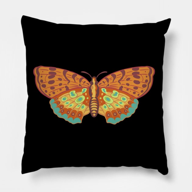 Butterfly Pillow by TambuStore