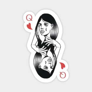 Queen of Hearts Magnet