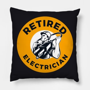 Retired electrician Pillow