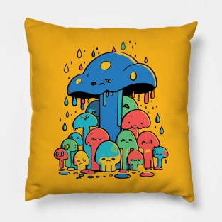 Tragic Mushrooms Pillow