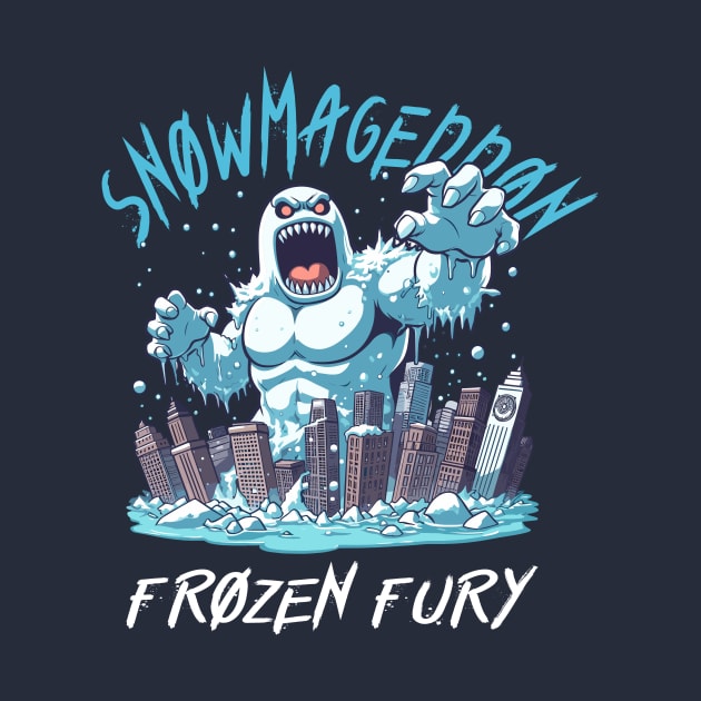 Snowmageddon Frozen Fury by TeeHeeFun