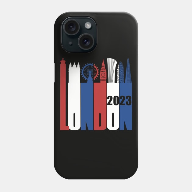 London 2023 Phone Case by KateVanFloof