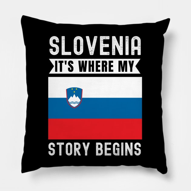 Slovenian Pillow by footballomatic