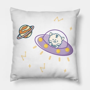 Exciting space travel Pillow