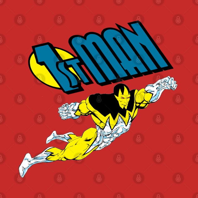 1st Man- a Superhero for a new age! by Dynamic Art and Design